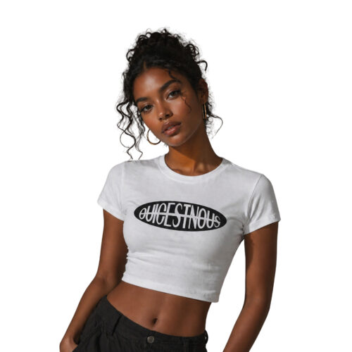 HS Crop Top W/B